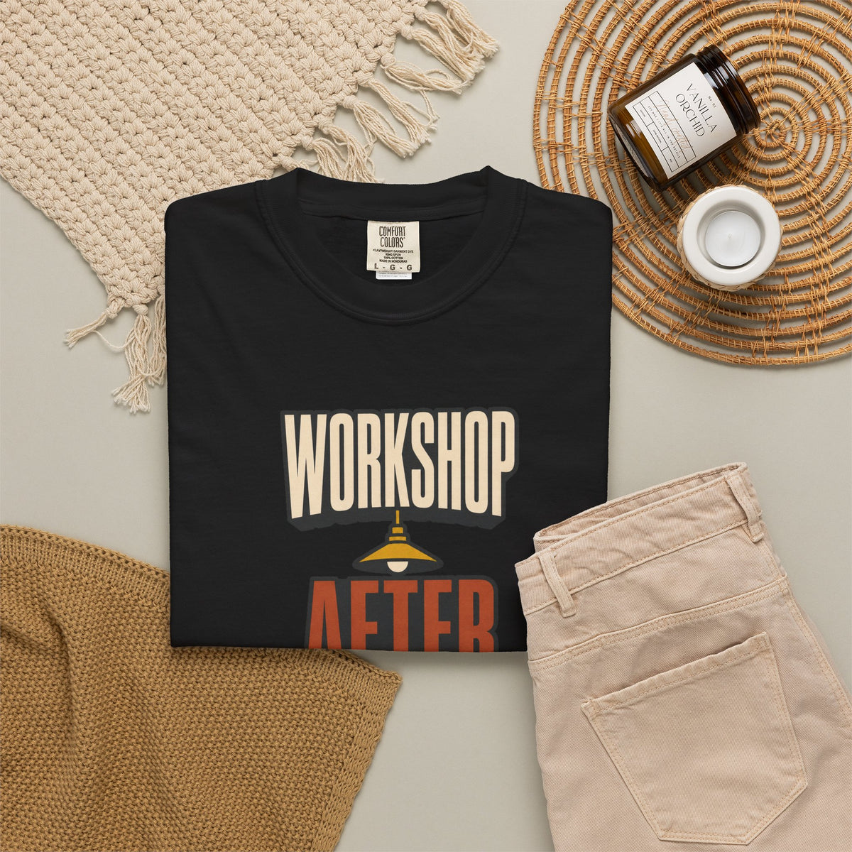 Workshop After Dark T-Shirt | Retro Workshop Tee