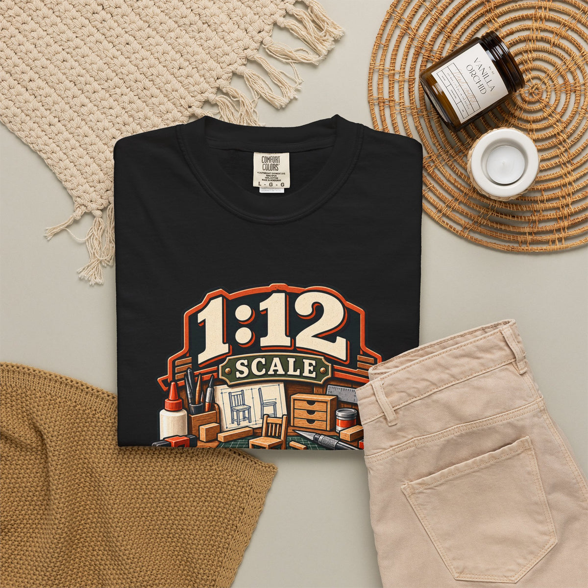 1:12 Scale Workshop T-Shirt | Miniaturist Maker Tee
