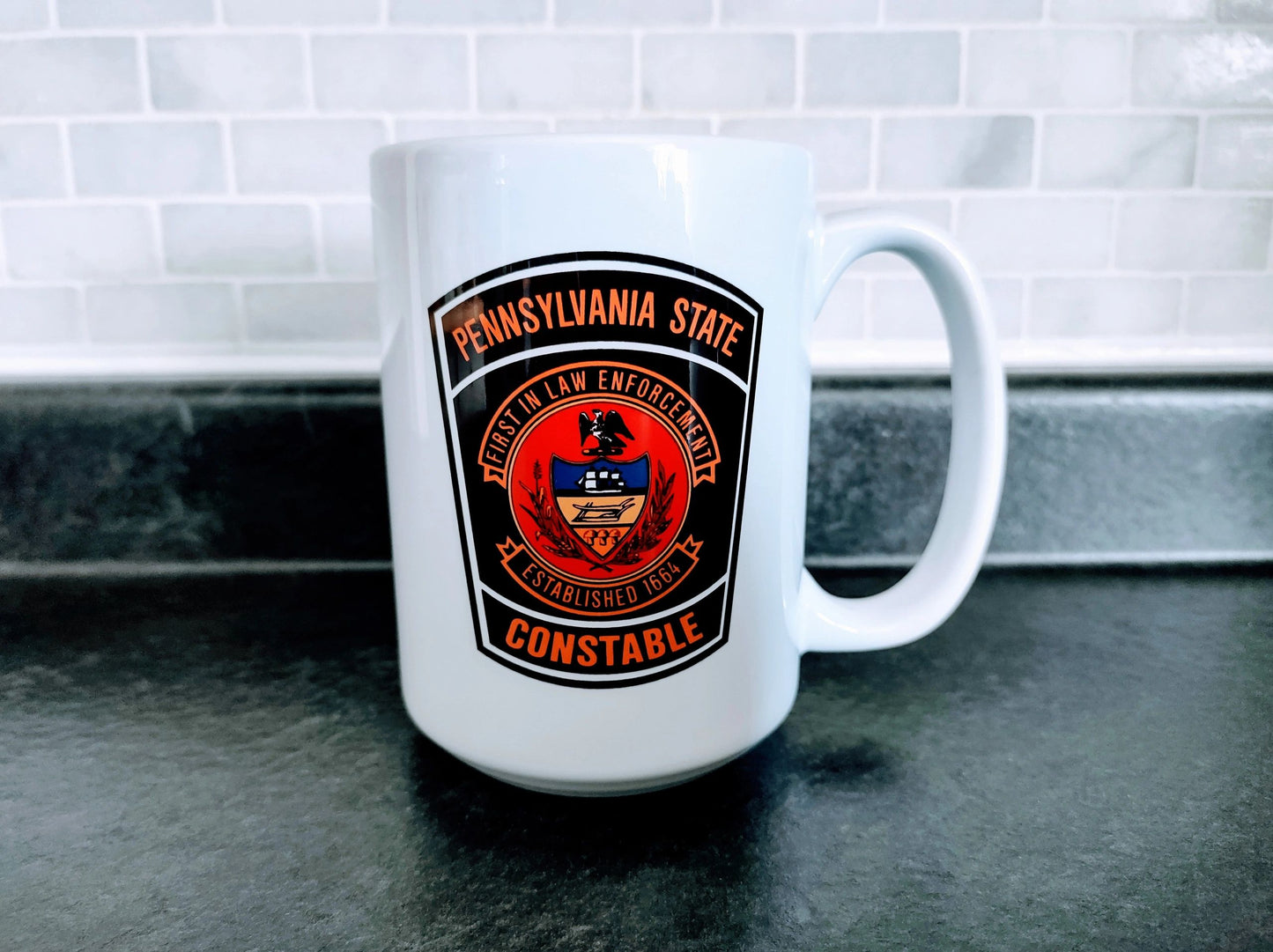 Pennsylvania State Constable Coffee Mug by Flood City Fabrications