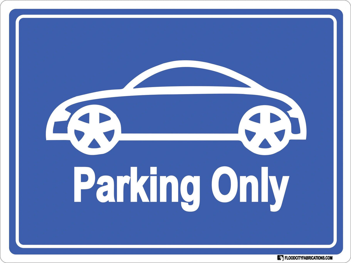 Audi TT Parking Only 9x12 Metal Sign by Flood City Fabrications