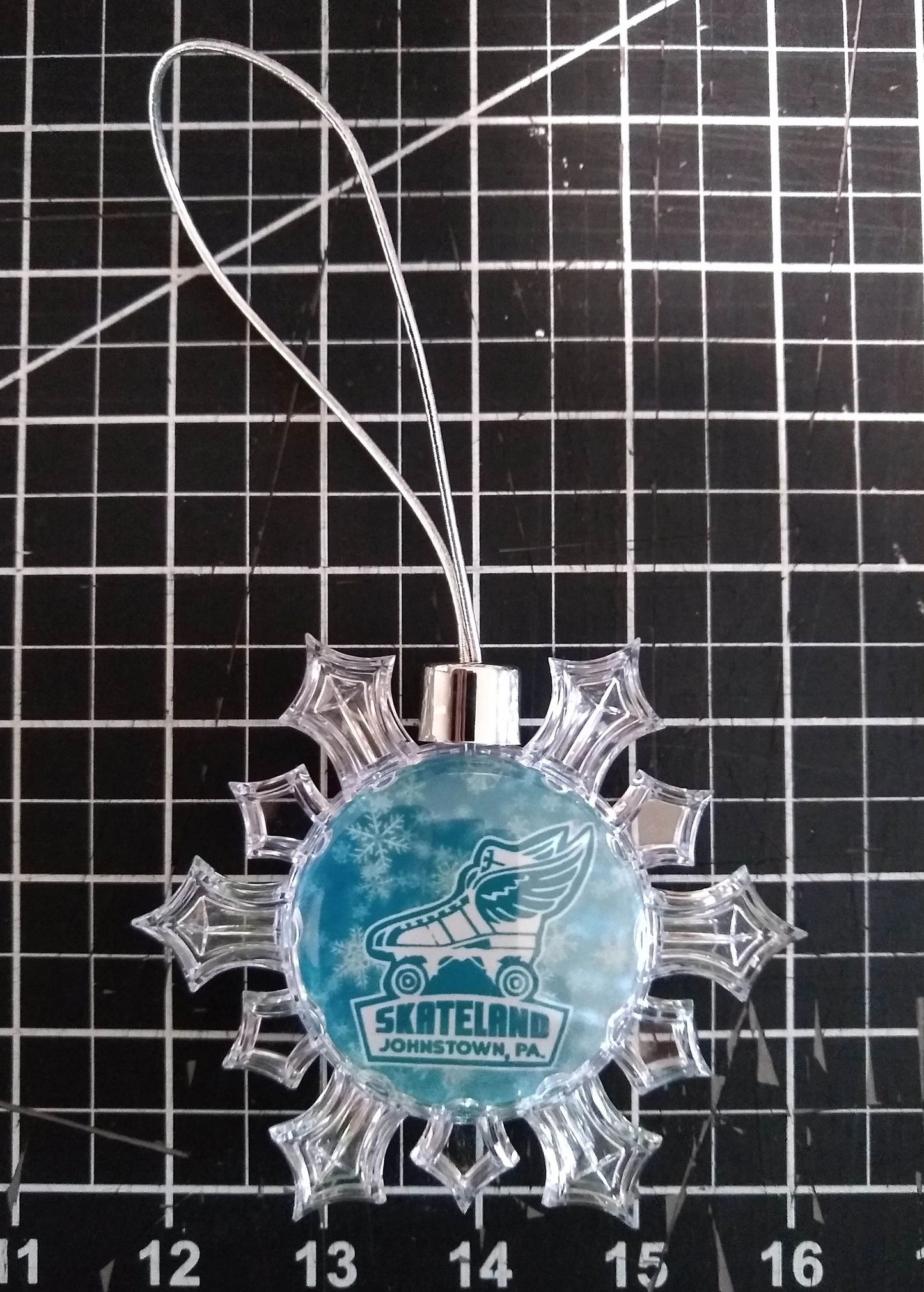 Skateland Johnstown PA Christmas Ornament – alternate product view
