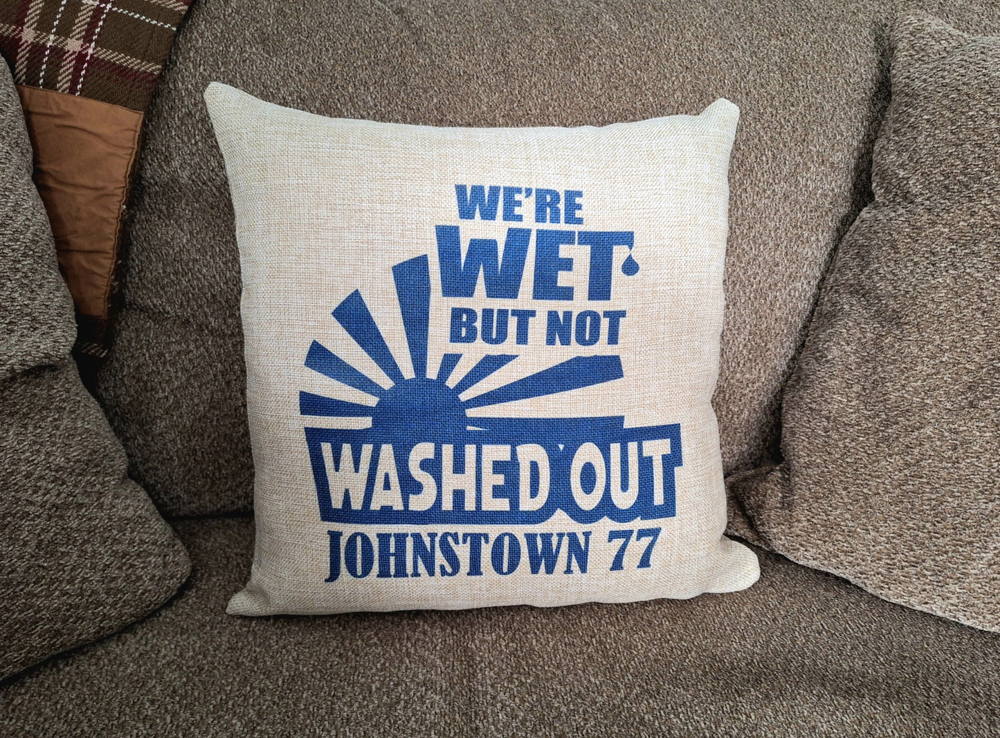 Johnstown 77 Flood Pillow by Flood City Fabrications