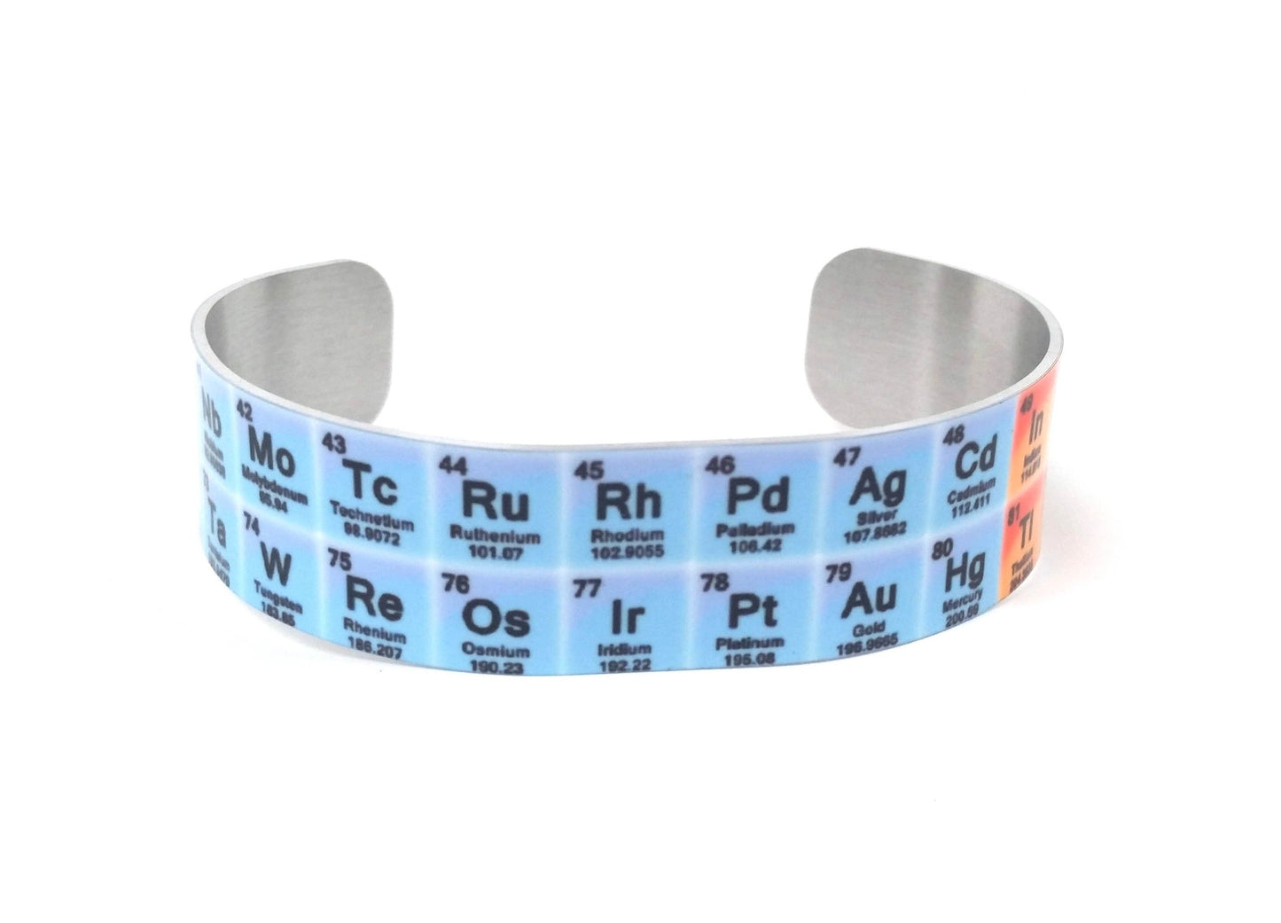 Table of Elements Cuff Bracelet Science – alternate product view