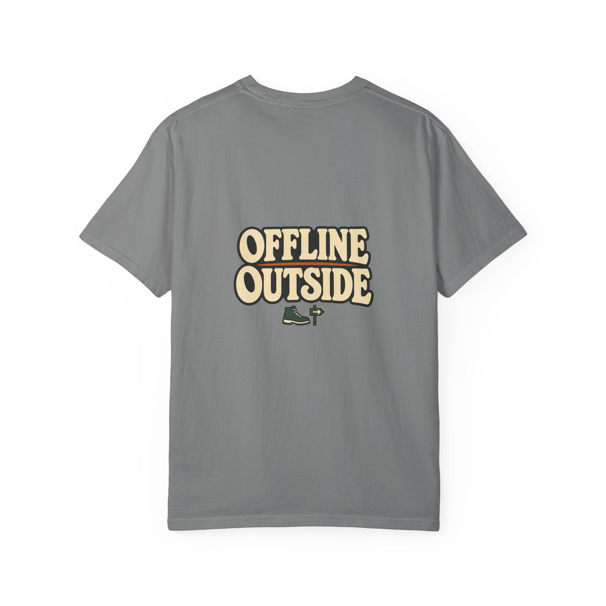 Offline Outside T-Shirt | Retro Outdoor Adventure Tee