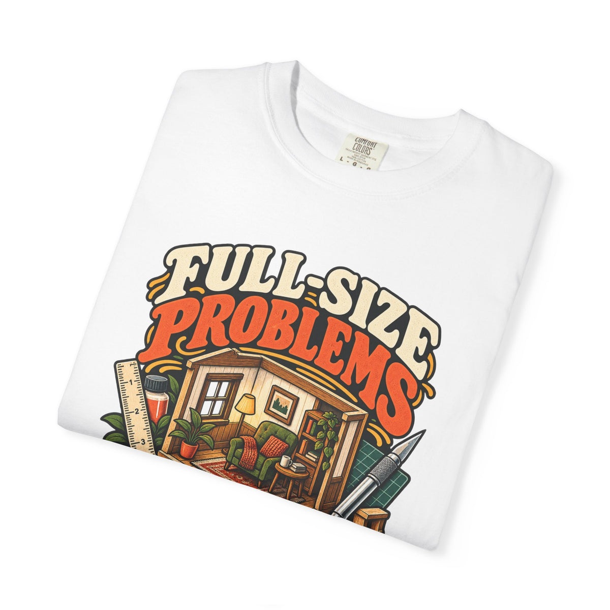 Comfort Colors miniaturist shirt for dollhouse builders and miniature makers
