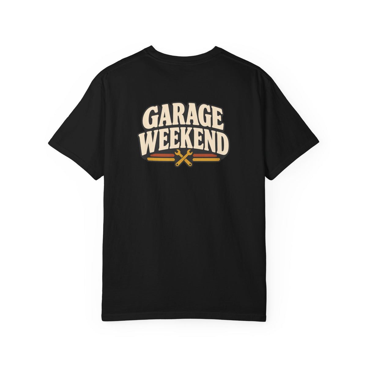Garage Weekend T-Shirt | Retro Garage Workwear Tee