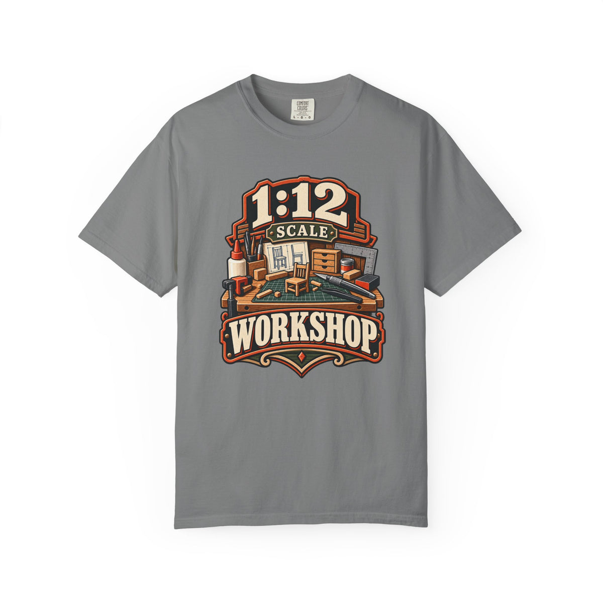 1:12 Scale Workshop T-Shirt | Miniaturist Maker Tee
