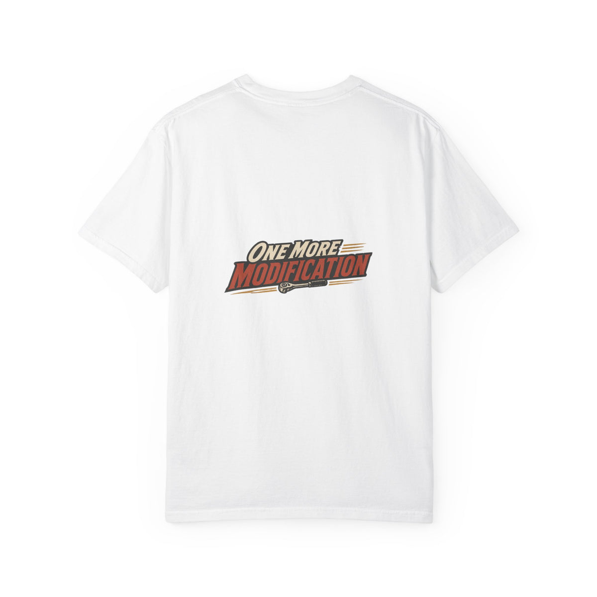 ONE MORE MODIFICATION T-Shirt | Retro Workshop Tee