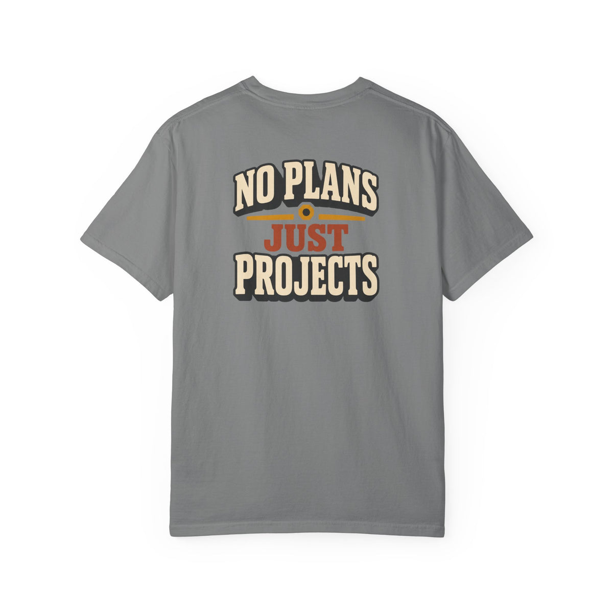 No Plans Just Projects T-Shirt | Retro Workshop Tee