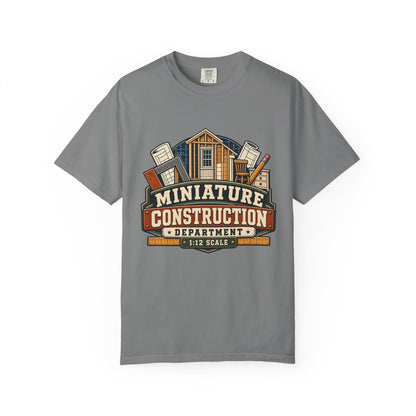 Comfort Colors miniature construction shirt for dollhouse builders