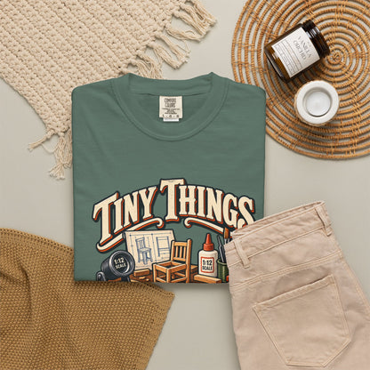 Tiny Things Take Time T-Shirt | 1:12 Scale Miniaturist Tee