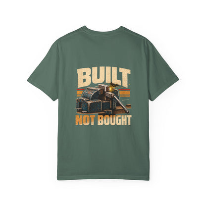 Built Not Bought T-Shirt | Retro Garage Workshop Tee