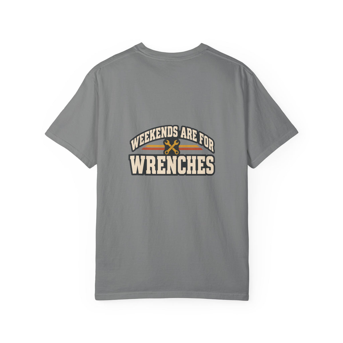 WEEKENDS ARE FOR WRENCHES T-Shirt | Retro Workshop Tee