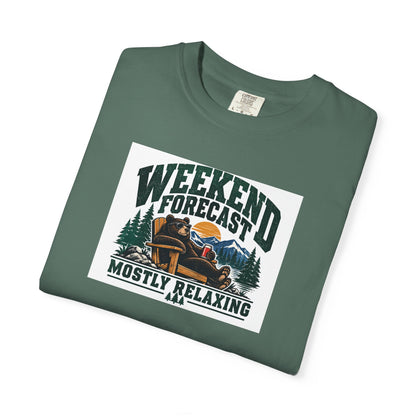 Weekend Forecast: Mostly Relaxing T-Shirt | Retro Outdoor Bear Tee