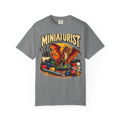 Miniaturist Dragon T-Shirt | Miniature Painting Hobby Tee