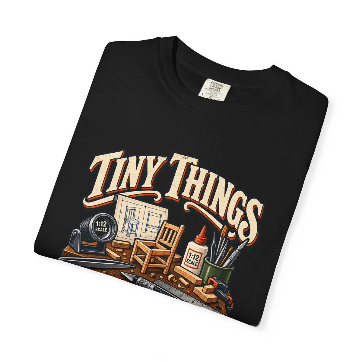 Tiny Things Take Time T-Shirt | 1:12 Scale Miniaturist Tee