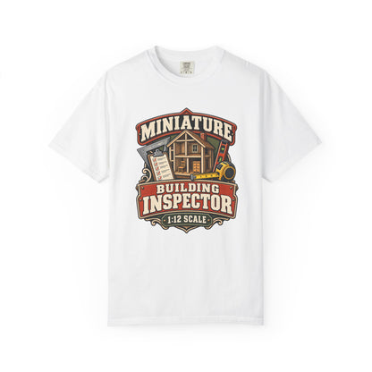 Miniature Building Inspector T-Shirt | 1:12 Scale Miniaturist Tee
