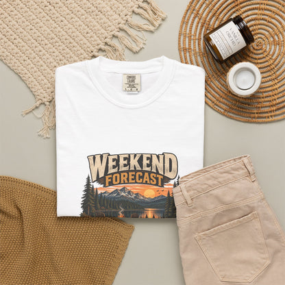 Weekend Forecast: Disappearing into the Woods T-Shirt | Retro Outdoor Tee