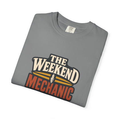 THE WEEKEND MECHANIC T-Shirt | Retro Workshop Tee