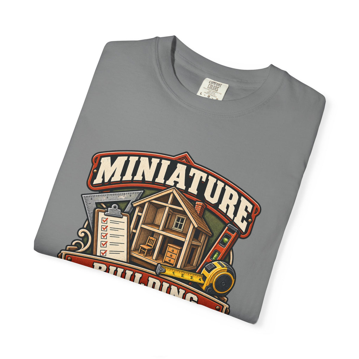 Miniature Building Inspector T-Shirt | 1:12 Scale Miniaturist Tee
