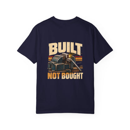 Built Not Bought T-Shirt | Retro Garage Workshop Tee
