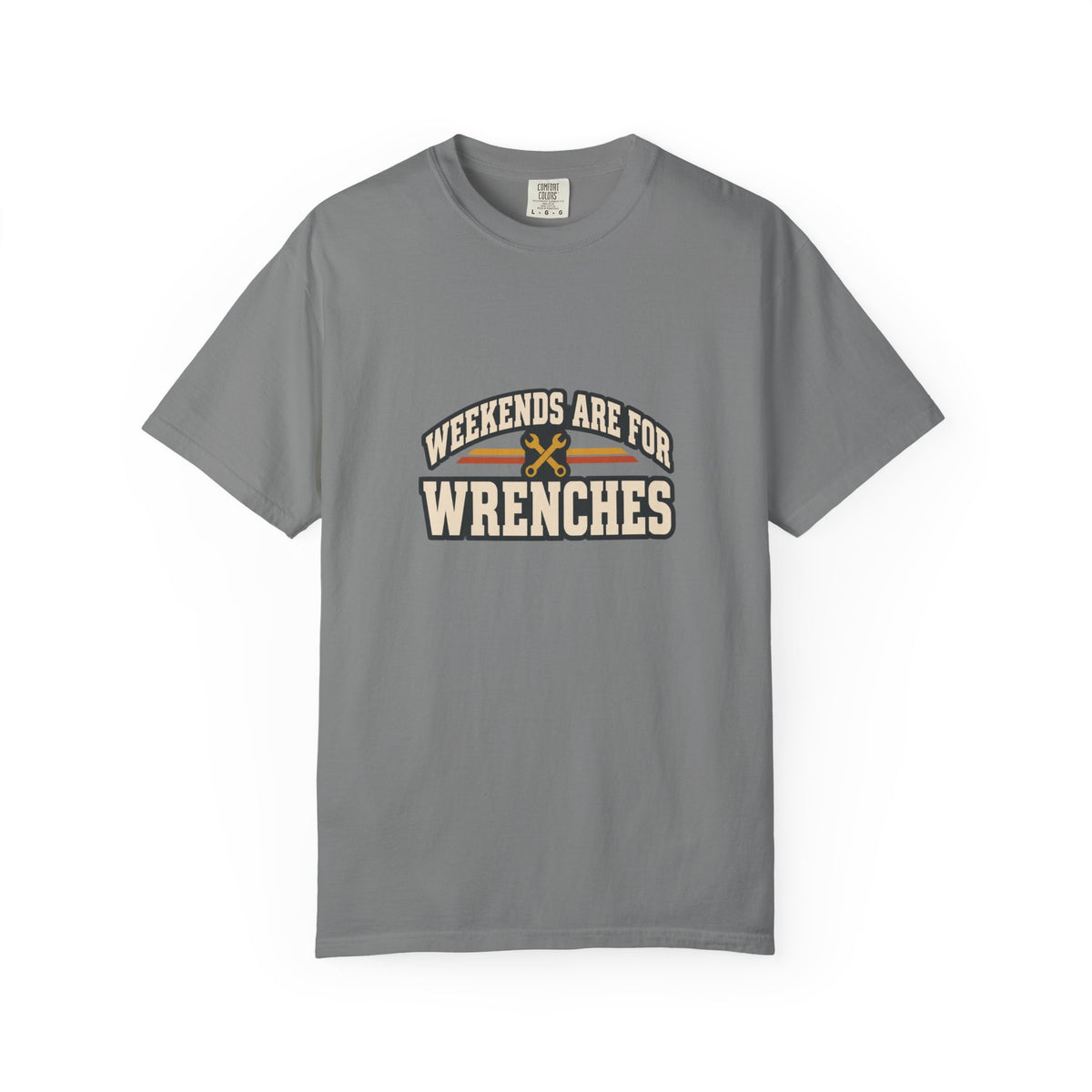 WEEKENDS ARE FOR WRENCHES T-Shirt | Retro Workshop Tee