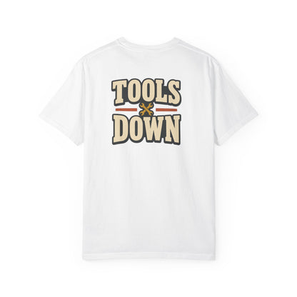 Tools Down T-Shirt | Retro Garage Workwear Tee