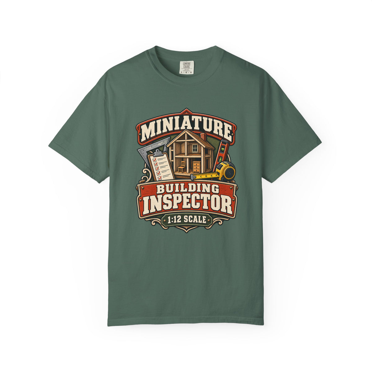 Miniature Building Inspector T-Shirt | 1:12 Scale Miniaturist Tee