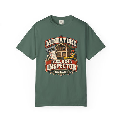 Miniature Building Inspector T-Shirt | 1:12 Scale Miniaturist Tee