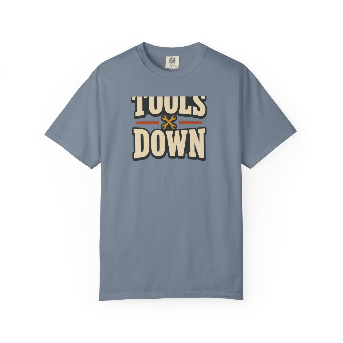Tools Down T-Shirt | Retro Garage Workwear Tee