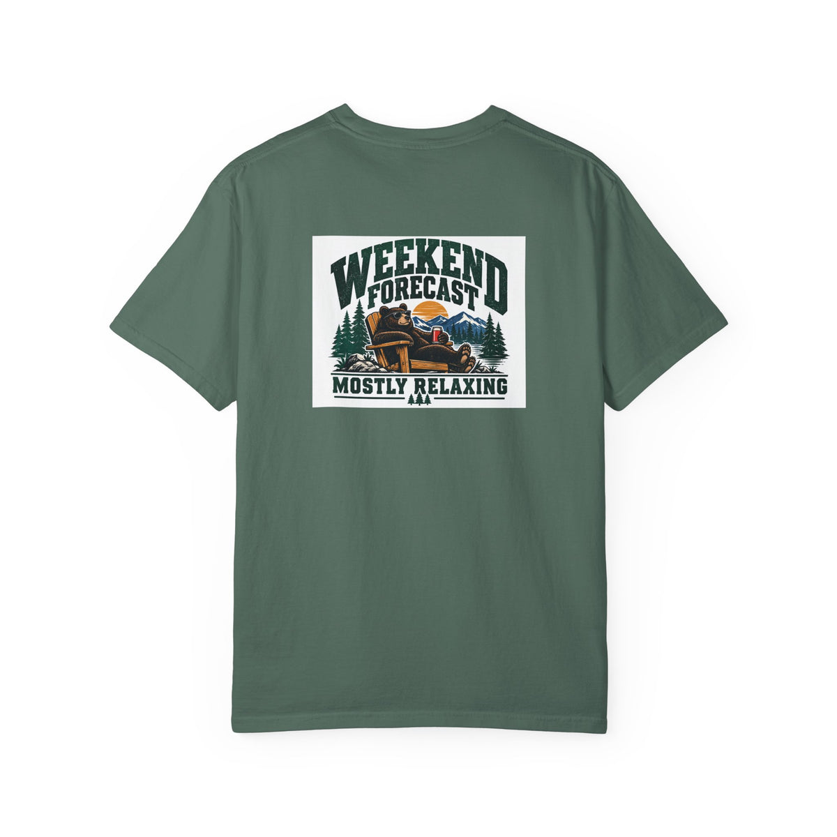 Weekend Forecast: Mostly Relaxing T-Shirt | Retro Outdoor Bear Tee