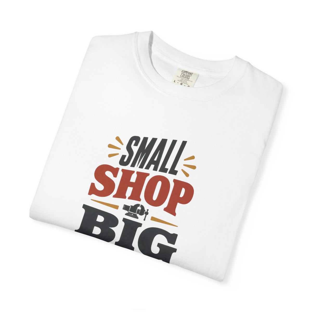 SMALL SHOP BIG IDEAS T-Shirt | Retro Workshop Tee