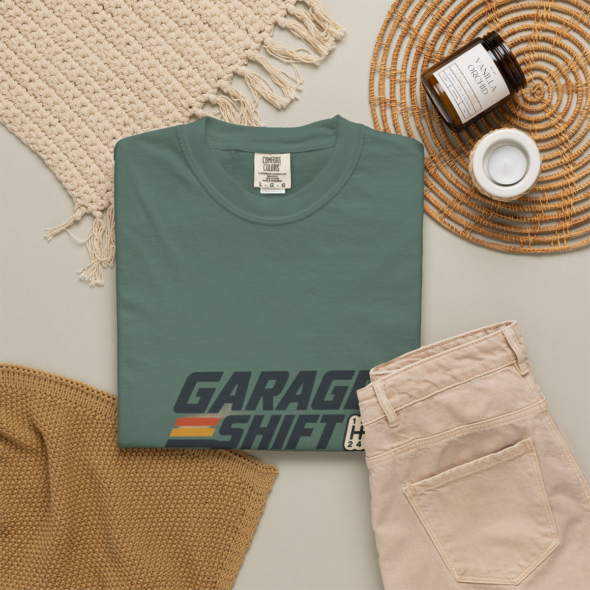GARAGE SHIFT T-Shirt | Retro Workshop Tee
