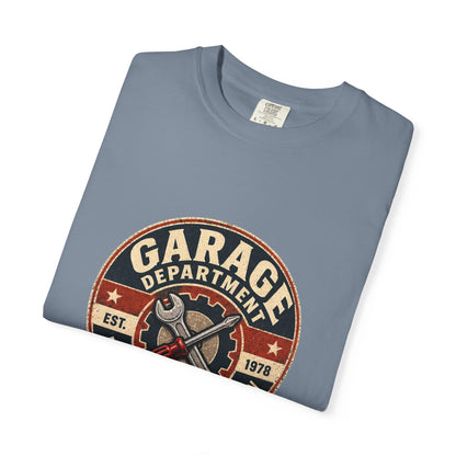 Garage Department T-Shirt | Retro Maintenance Division Workshop Tee