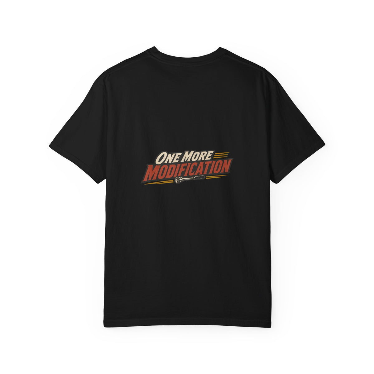 ONE MORE MODIFICATION T-Shirt | Retro Workshop Tee