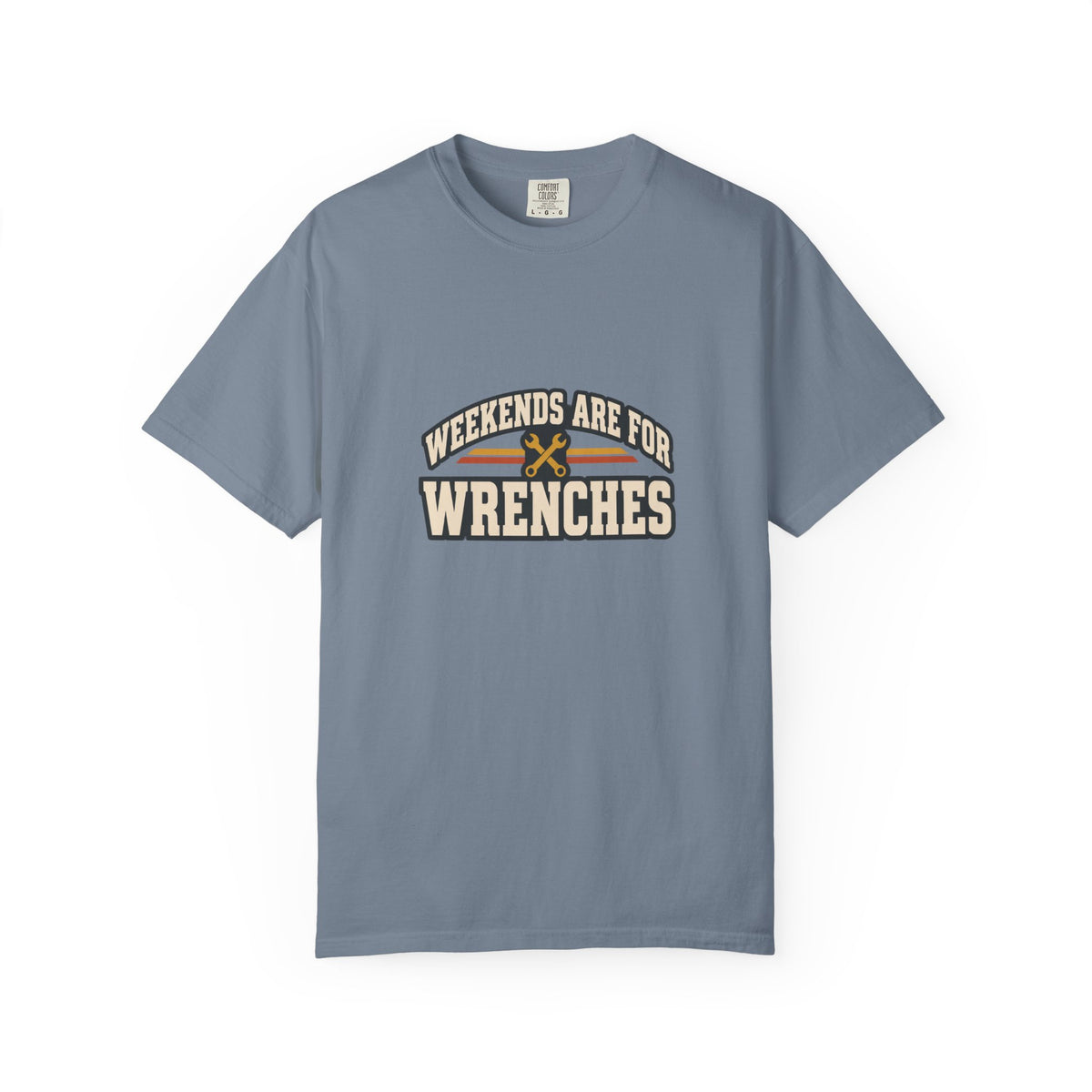 WEEKENDS ARE FOR WRENCHES T-Shirt | Retro Workshop Tee