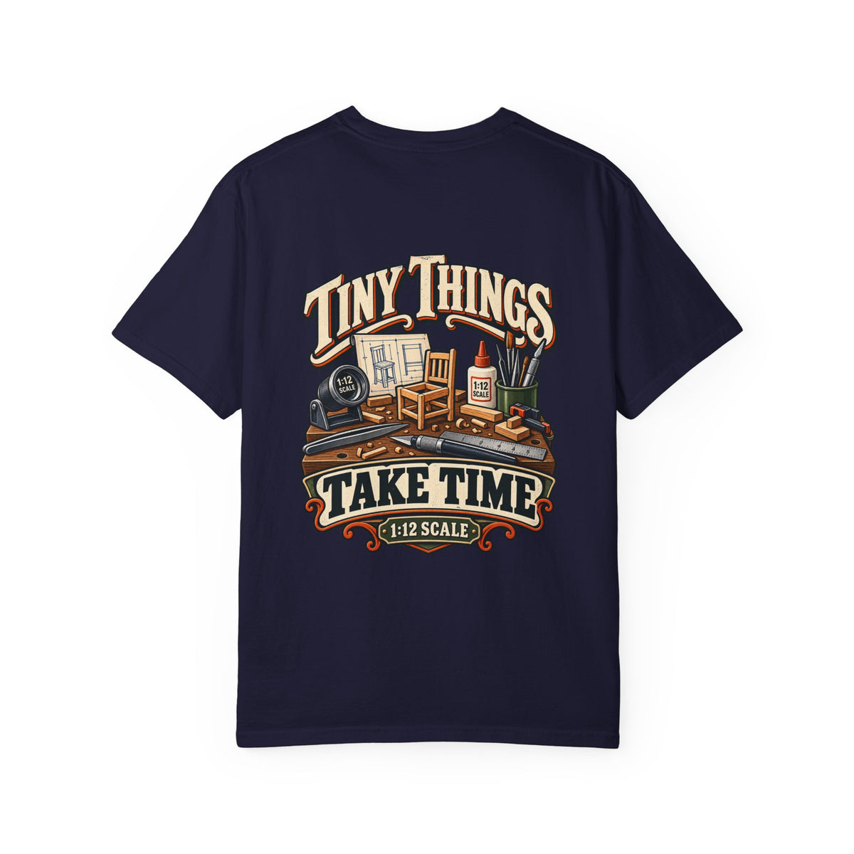 Tiny Things Take Time T-Shirt | 1:12 Scale Miniaturist Tee