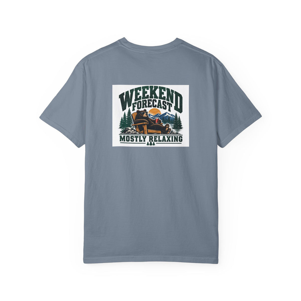 Weekend Forecast: Mostly Relaxing T-Shirt | Retro Outdoor Bear Tee