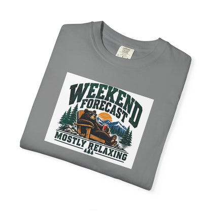 Weekend Forecast: Mostly Relaxing T-Shirt | Retro Outdoor Bear Tee