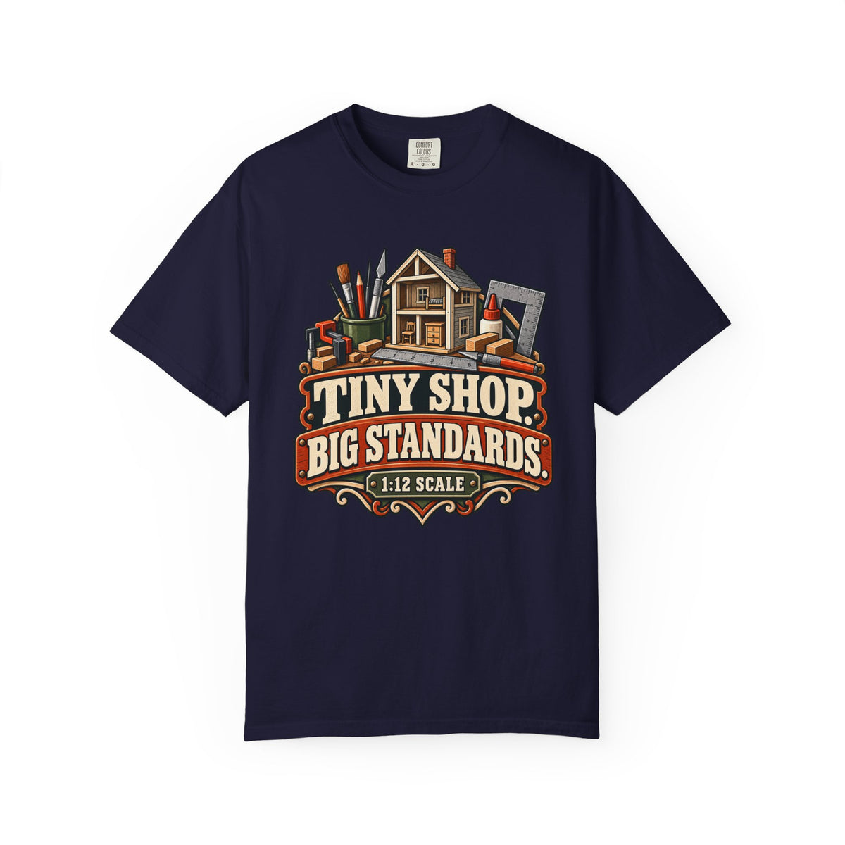 Tiny Shop. Big Standards. T-Shirt | 1:12 Scale Miniaturist Tee