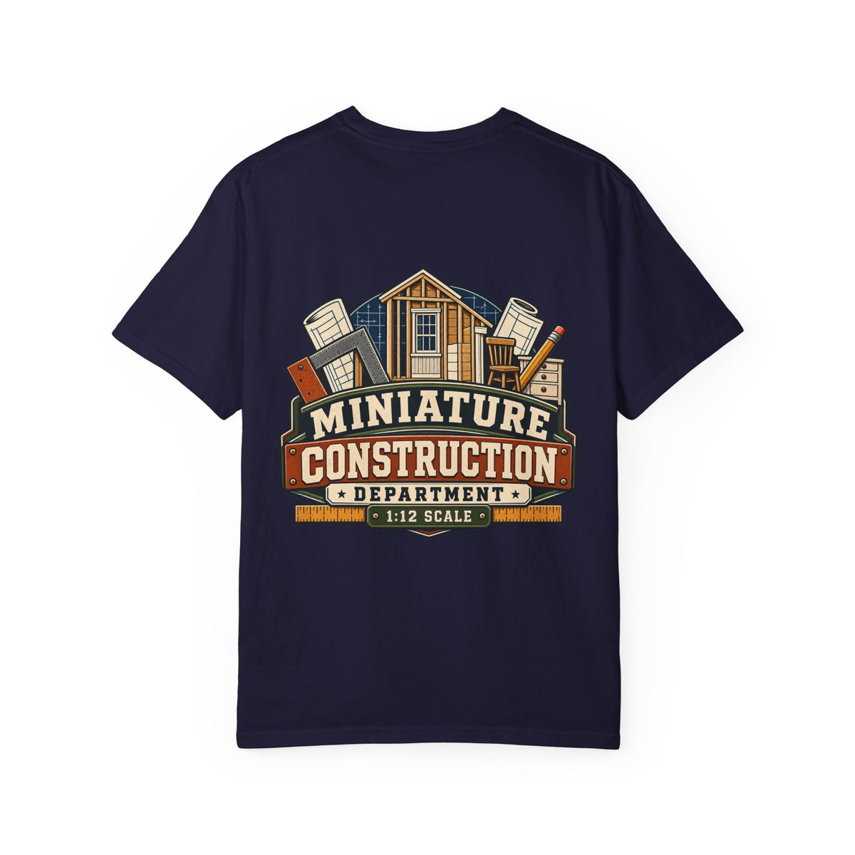 Miniature Construction Department 1:12 scale miniaturist T-shirt