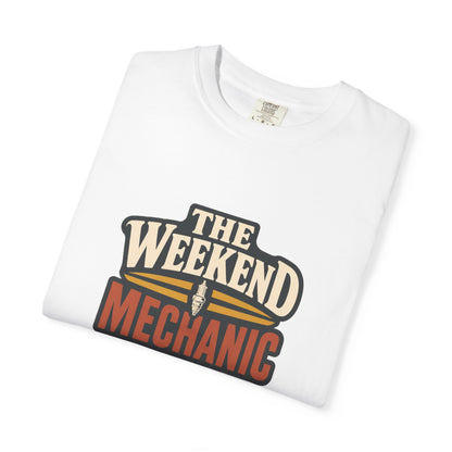 THE WEEKEND MECHANIC T-Shirt | Retro Workshop Tee