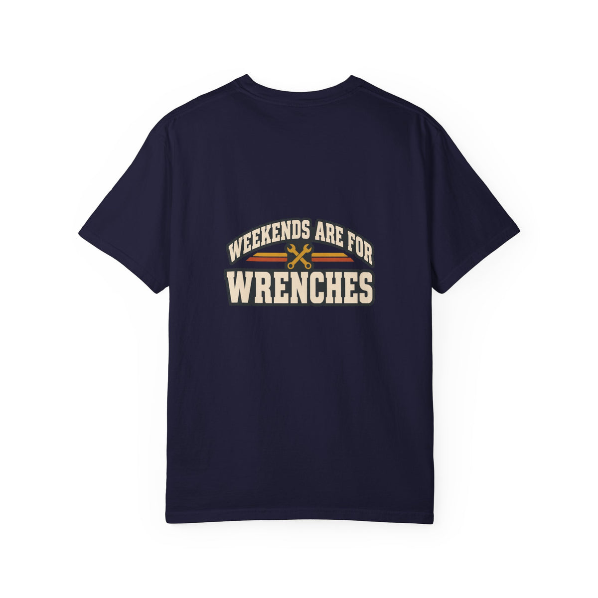 WEEKENDS ARE FOR WRENCHES T-Shirt | Retro Workshop Tee