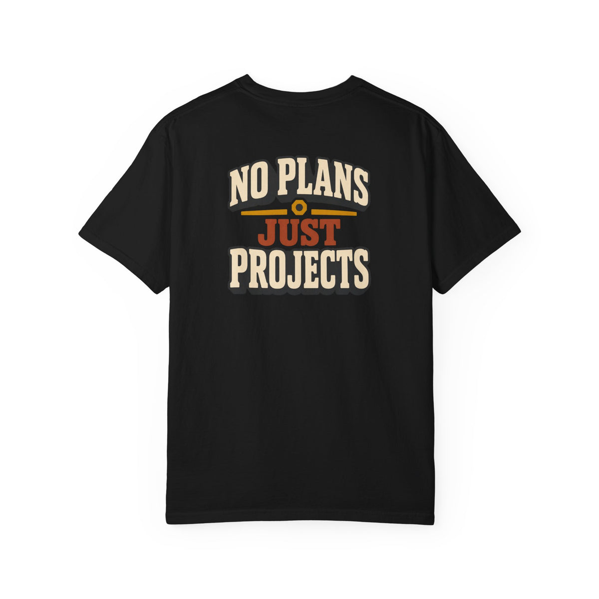 No Plans Just Projects T-Shirt | Retro Workshop Tee