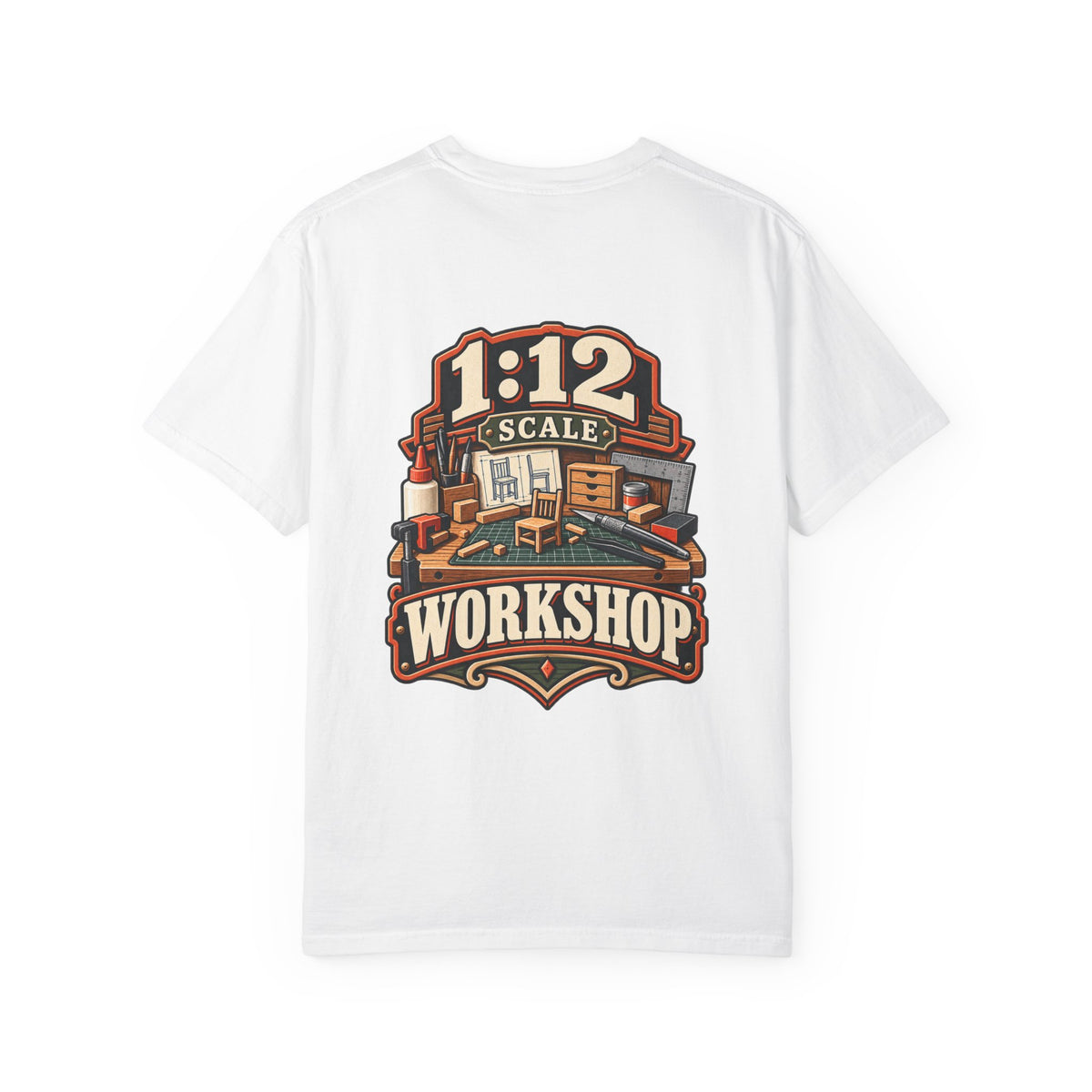 1:12 Scale Workshop T-Shirt | Miniaturist Maker Tee