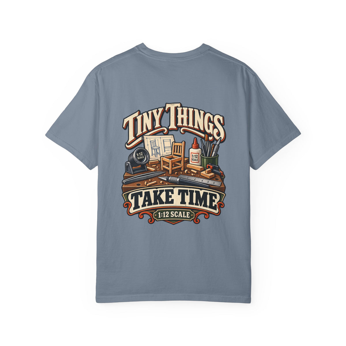 Tiny Things Take Time T-Shirt | 1:12 Scale Miniaturist Tee