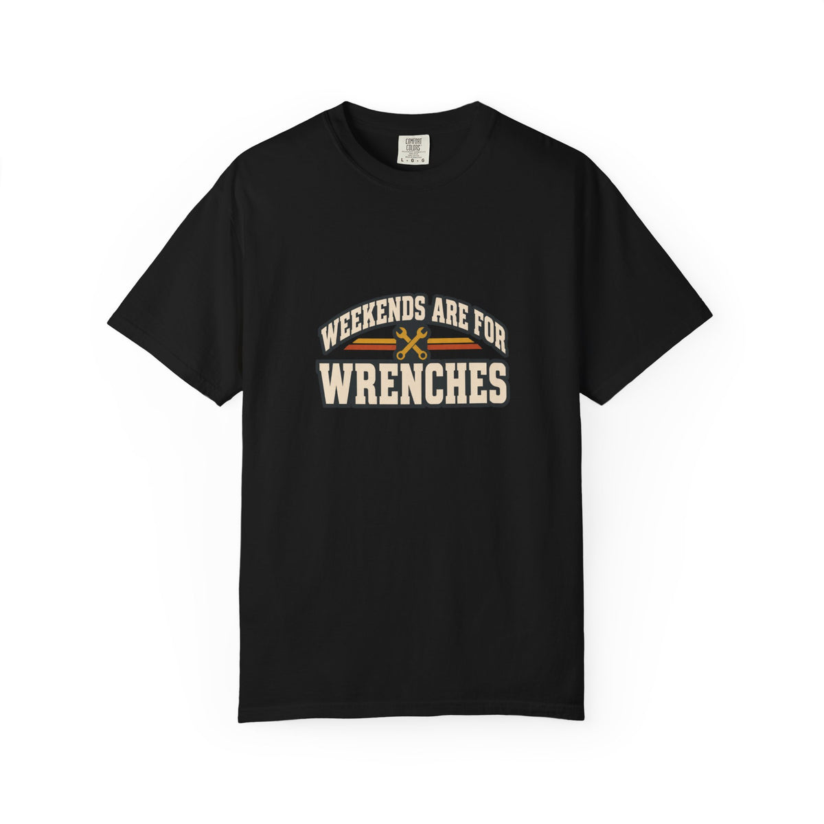 WEEKENDS ARE FOR WRENCHES T-Shirt | Retro Workshop Tee