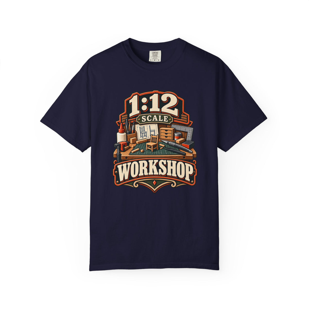 1:12 Scale Workshop T-Shirt | Miniaturist Maker Tee