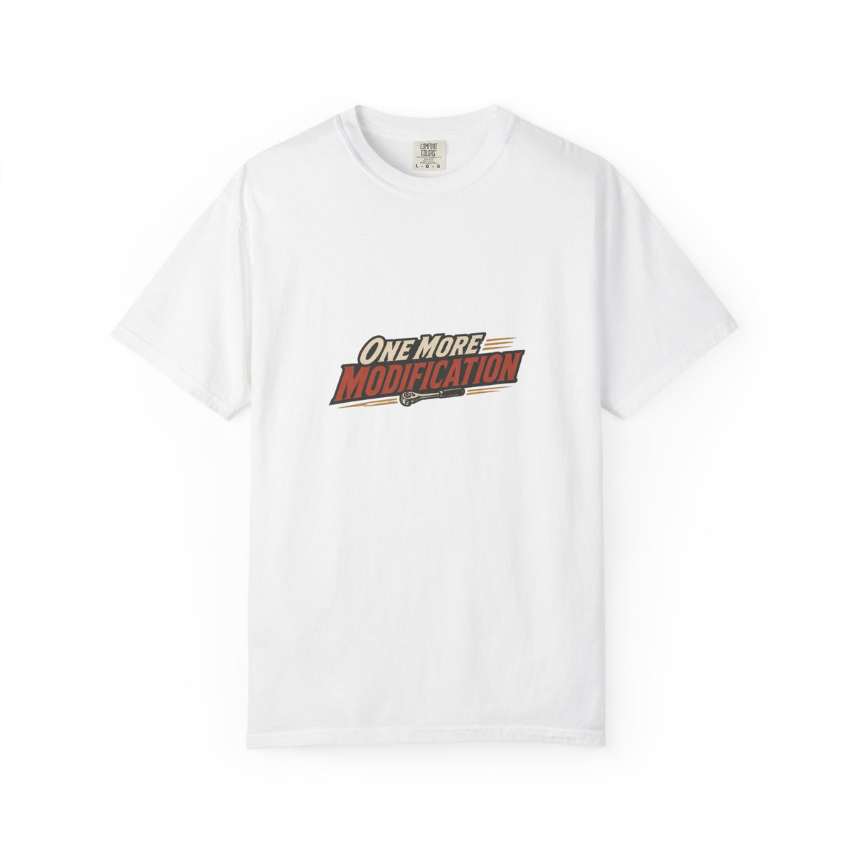 ONE MORE MODIFICATION T-Shirt | Retro Workshop Tee
