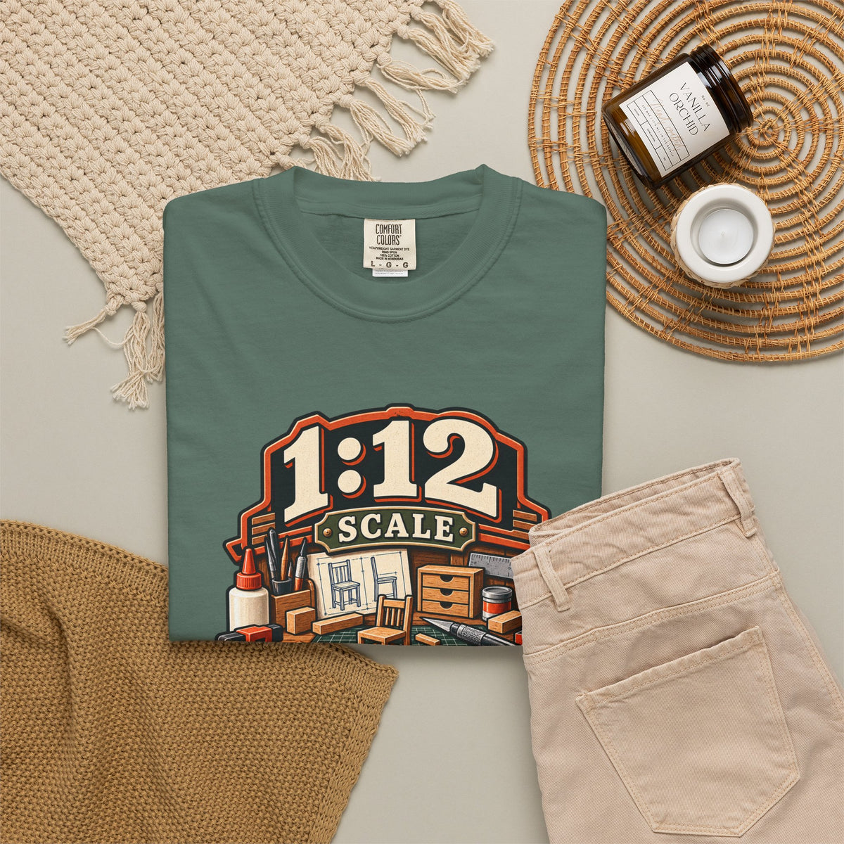 1:12 Scale Workshop T-Shirt | Miniaturist Maker Tee